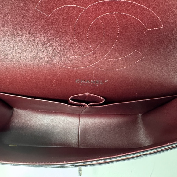 Chanel Quilted Double Flap Jumbo Lambskin Bag - Picture 7 of 10